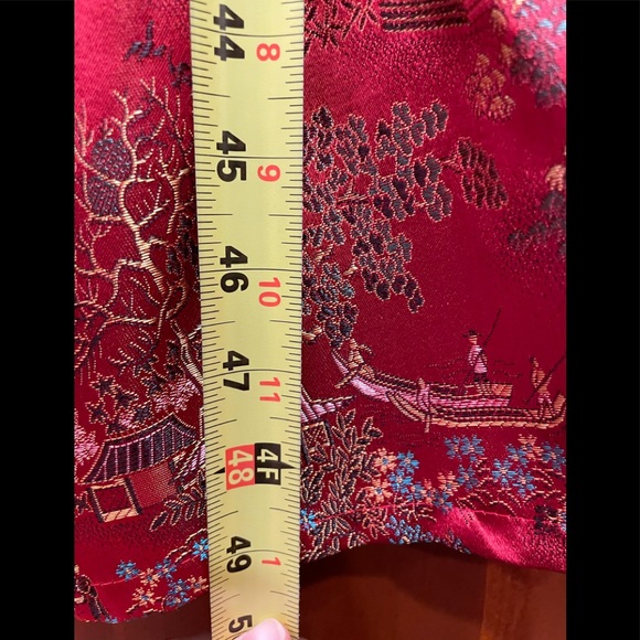VINTAGE! CHEONGSAM/KIMONO/SHENLONG Hand made in Hong Kong - Picture 8 of 9